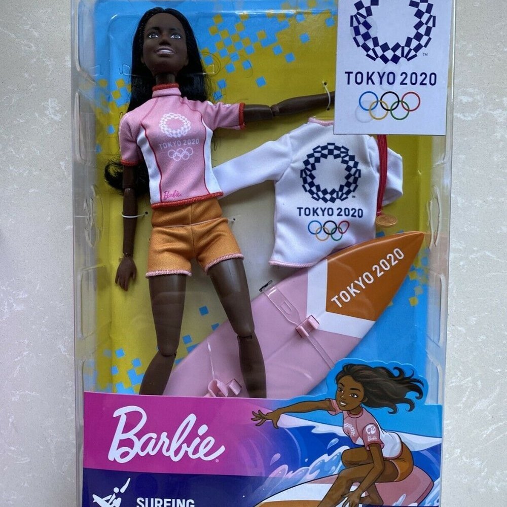 Barbie TOKYO 2020 OLYMPICS SURFING AA HTF RARE